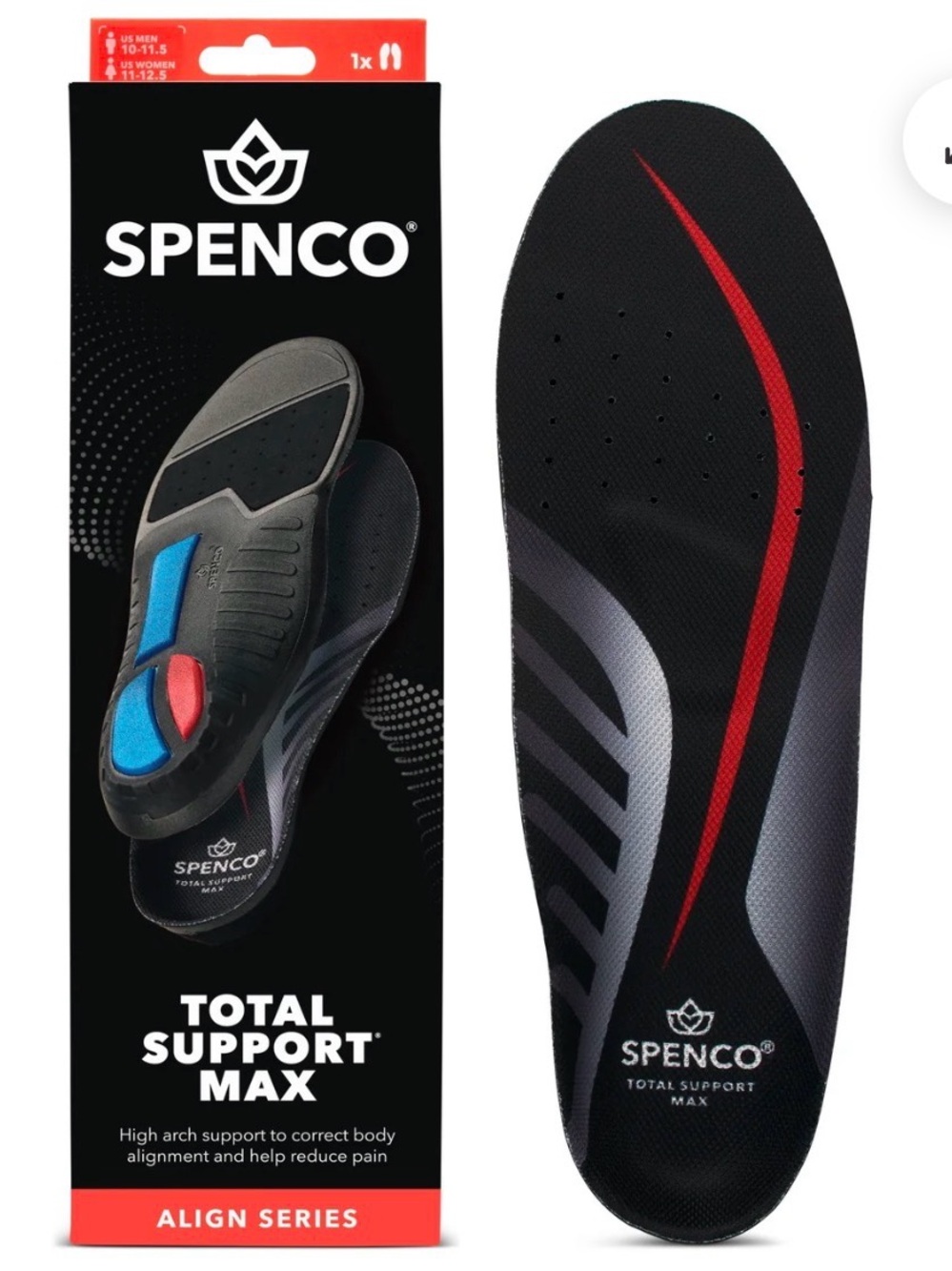 Spenco Total Support Orthotic Insole